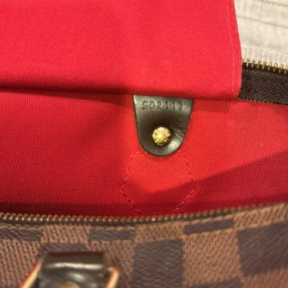 Louis Vuitton speedy 35 damier ebene - Picture 11 of 11